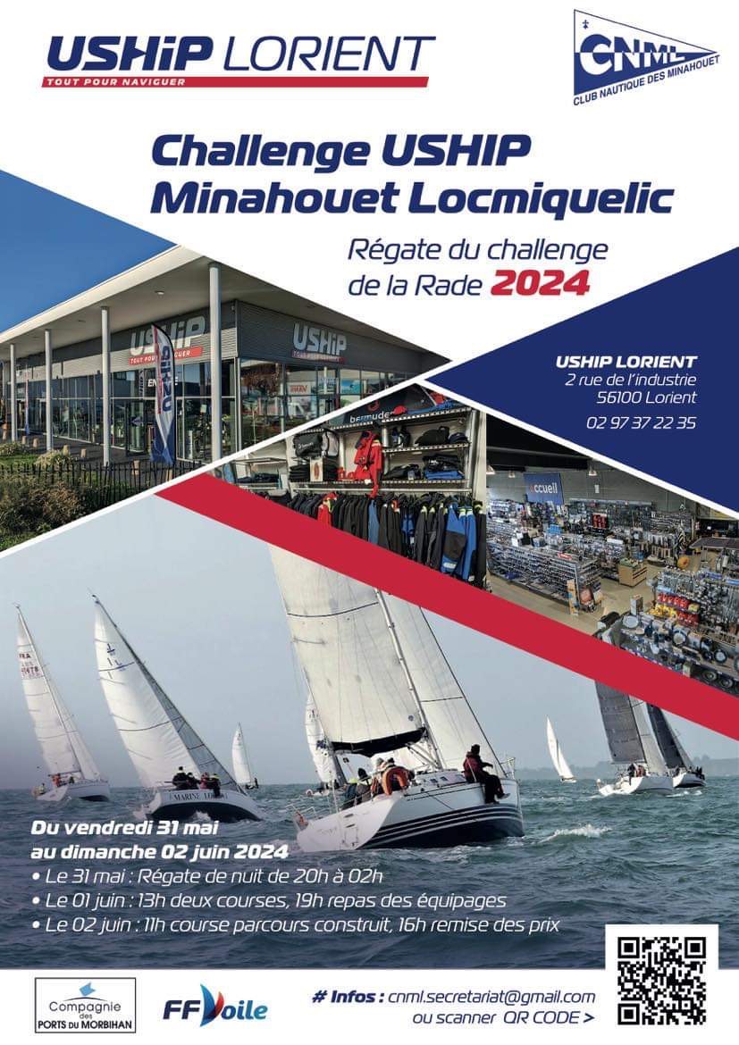 Régate Uship Lorient  du 31/05 au 2/06/2024